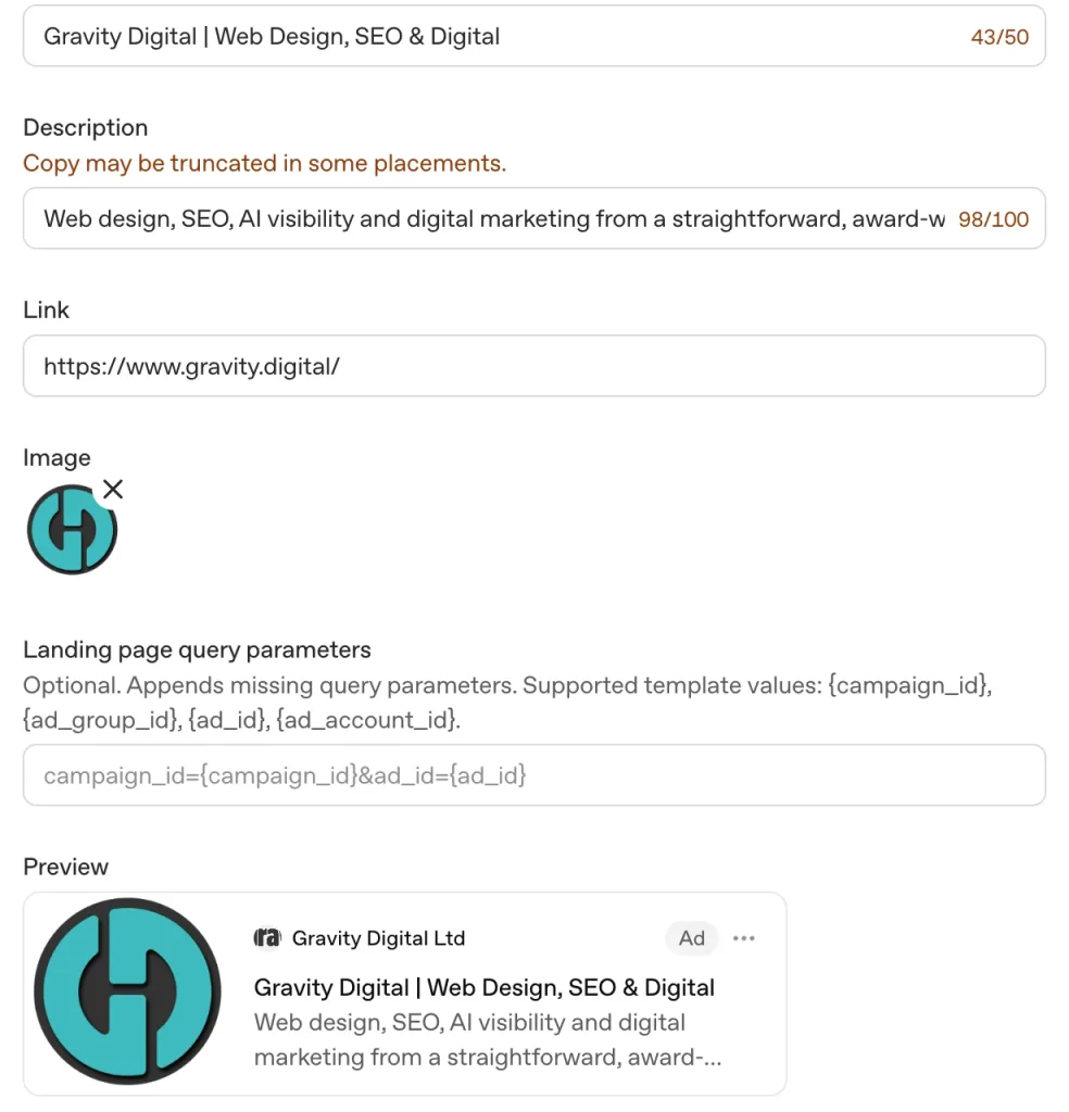 Are ChatGPT Ads worth it? What we learnt from a seven-day B2B test.