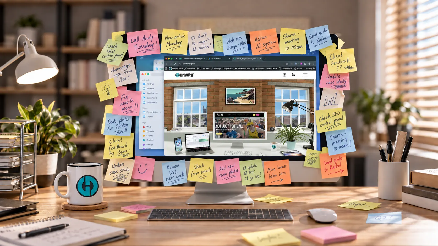 Gravity Digital - Web Site Design - The Problem With Making Everything Stand Out